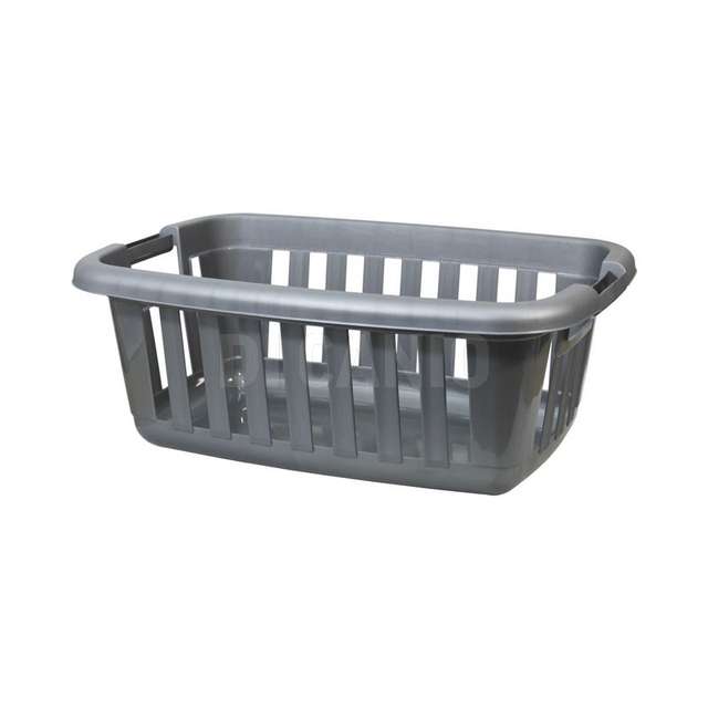 Cesta anthares silver rttangolare piccola 37,5x54 h21,5 - Principale