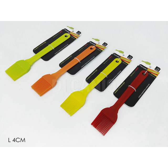 Pennello silicone medio 4 assoriti - Principale