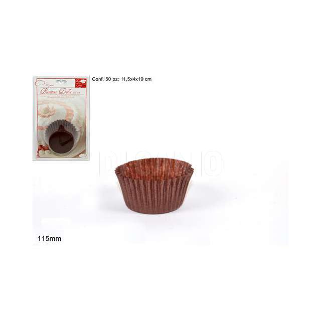 Pirottini dolci carta 115mm 50pz - Principale