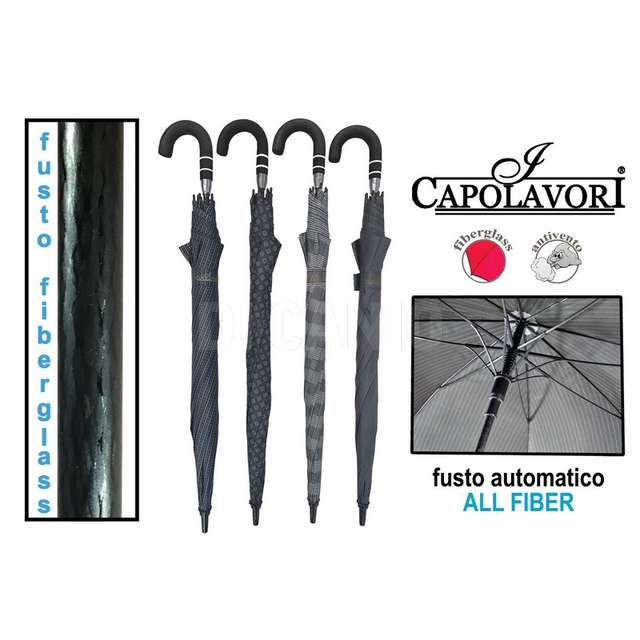 Ombrello golf all. fib.man.cur.acril - Principale