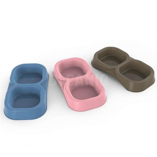 Ciotola doppia small bama 21x11,5 h3 0,3lt - Principale