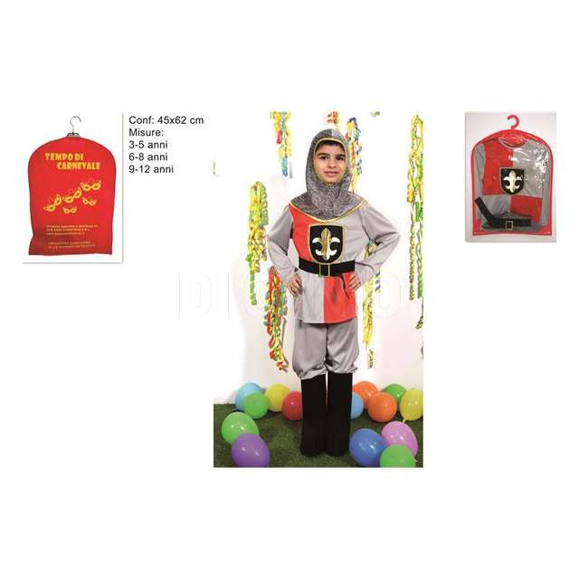 Vestito cavaliere bimbo 3 misure - Principale