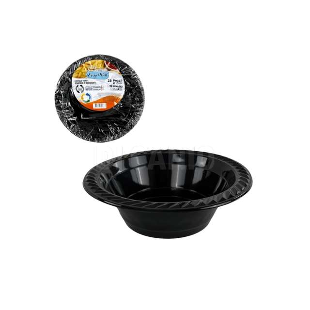 Very well ciotola nero conf.25pz - Principale