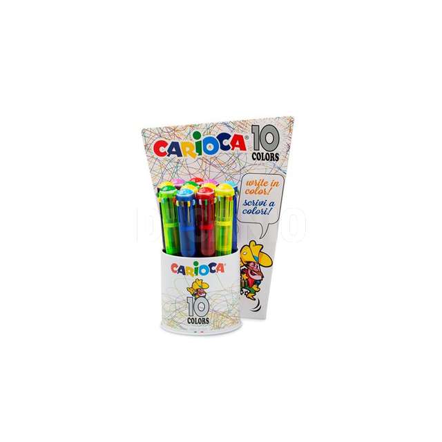 Penna 10 color fluo carioca - Principale
