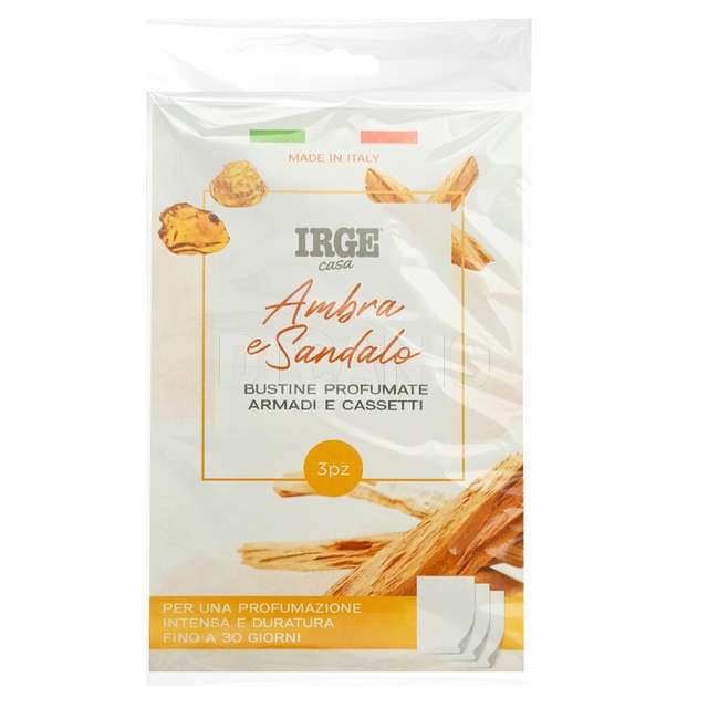 Set 3 bustine profumate irge ambra - Principale