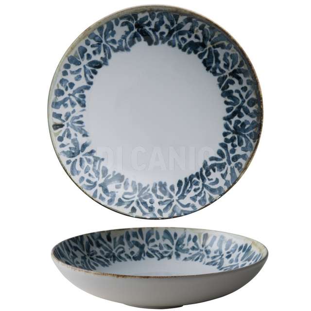 Piatto fondo cm.22 mediterraneum stoneware - Principale