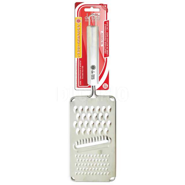 Grattugia 3 funzioni acciaio inox cm.30x9 - Principale