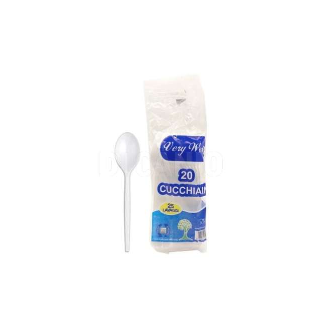 Very well cucchiaino bianco conf.20pz - Principale