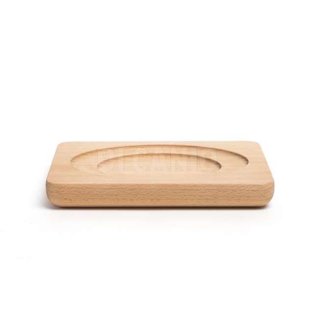 Supporto di legno ovale cm.20x14x2.5 - Principale