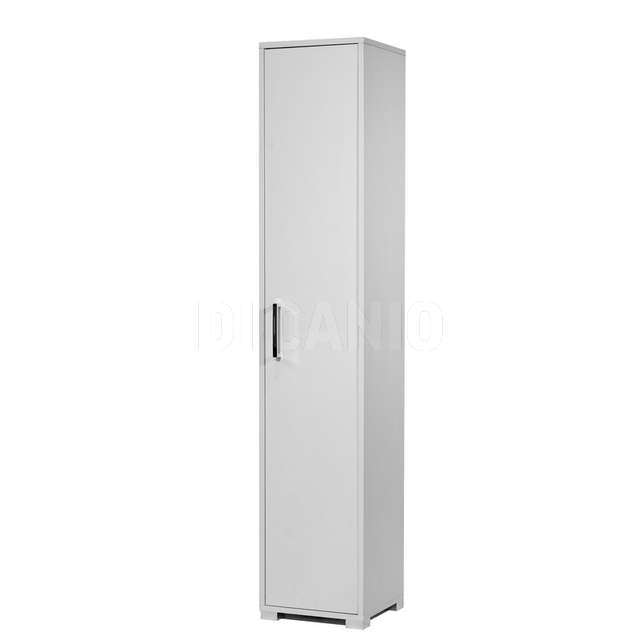 Scarpiera salvaspazio 1 ante grande bianco 4 ripiani cm.192x38x38 - Principale