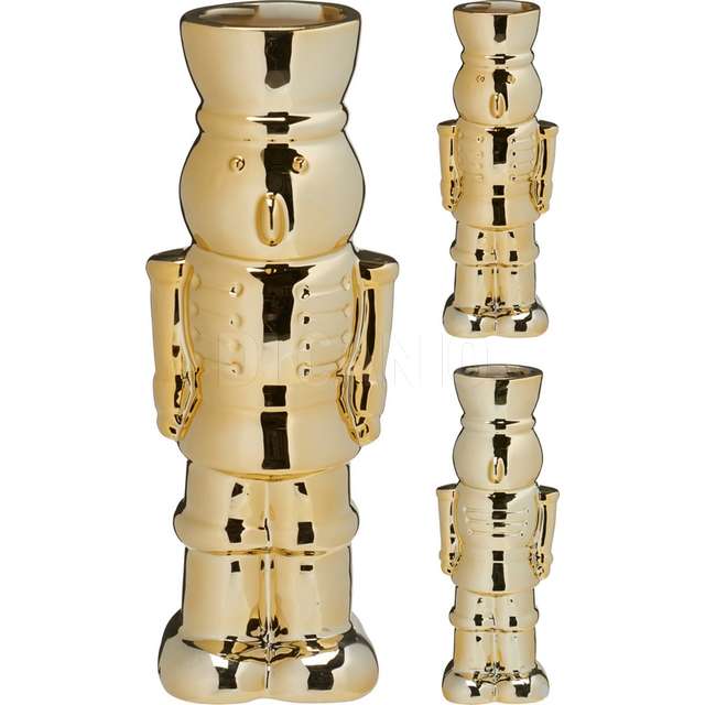 Vaso schiaccianoci oro 22cm 2a - Principale