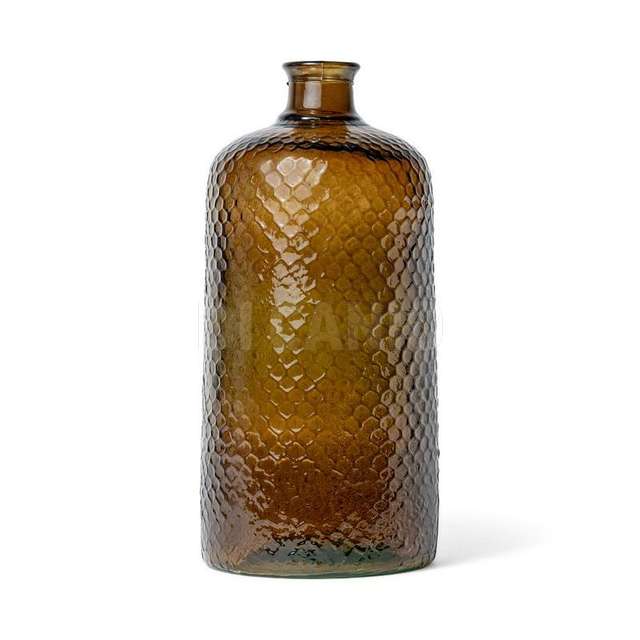 Vaso vetro martelloato verdone dm.19x42 - Principale
