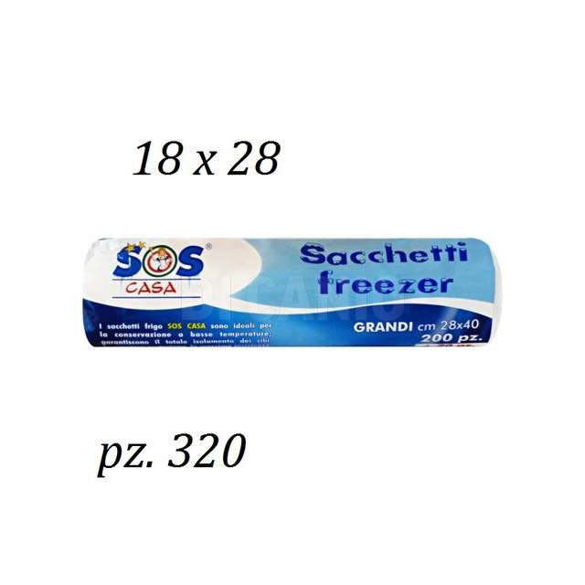 Freezer roll sos casa 18x28 320 pezzi, - Principale