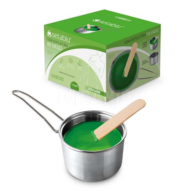 Cera depilatoria in vaso 110m azulene - Principale