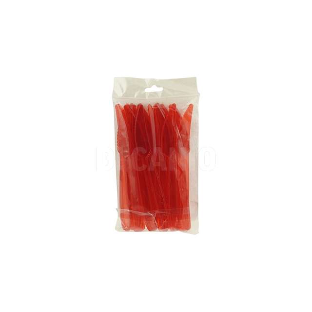 Set 24 coltelli 18,5cm 5,2g m.d057 rosso - Principale