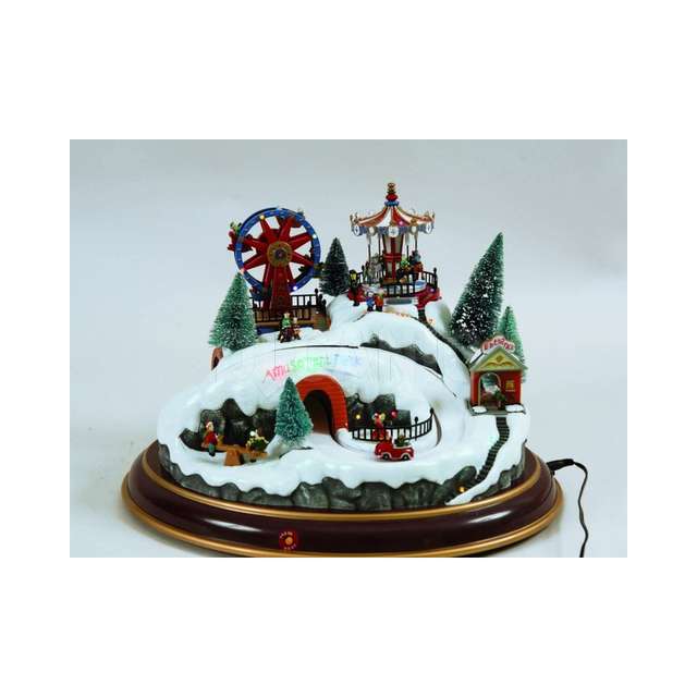 Parco giochi cm.38x29 innevato c_movimento e musica elettrico euron.-el-72988 - Principale