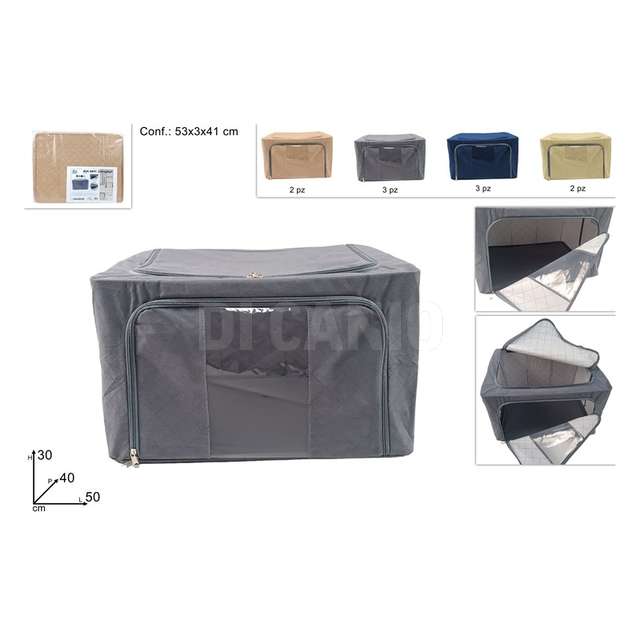 Box abiti tnt 50x40x30cm colori assortiti - Principale