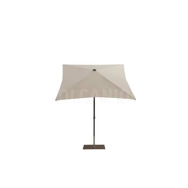 Ombrellone trend polyma 38/35 alluminiografite cm.204x240/4 ecru protezione uv - Principale