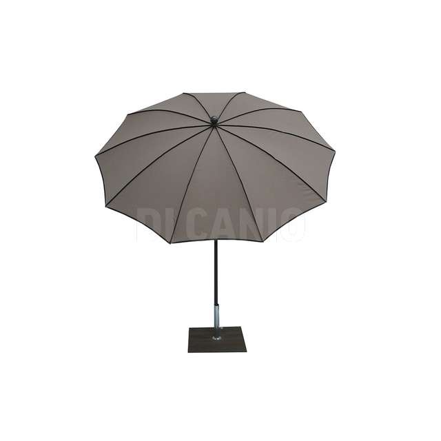 Ombrellone border dralon 27/30 sable 100/10 taupe poliestere polyma - Principale