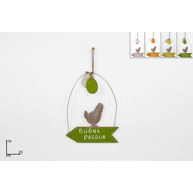 Dietroporta legno gallinabuonapasqua 4col dx15-b32445_c d.esse - Principale