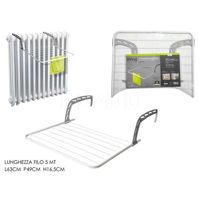 Stendino da balcone wing 5 mt - Principale