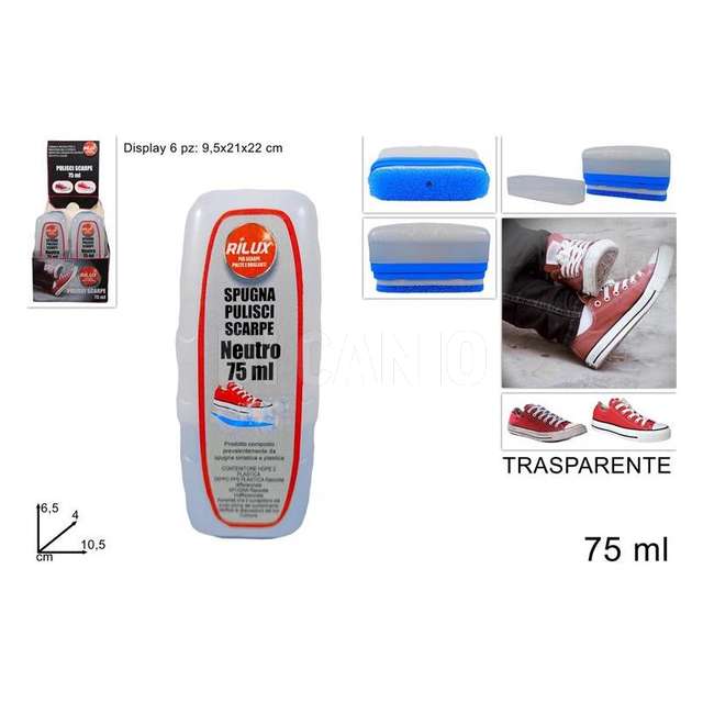 Pulisci scarpe 75 ml neutro - Principale