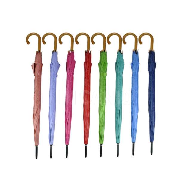 Ombrello golf aut. 67x8 asta dop. tintaunita assortita - Principale