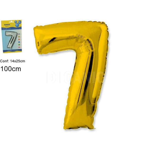 Pallone elio numero 7 oro due esse - Principale