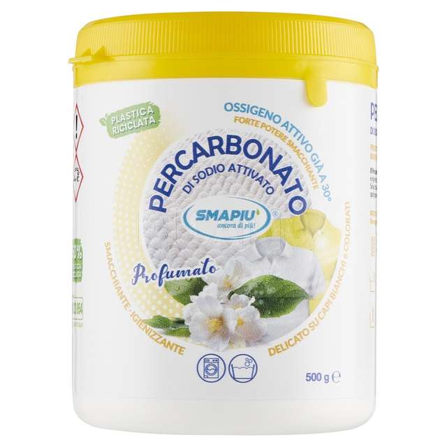 Smapiu percarbonato di sodio profumato capi bianchi 500gr - Principale