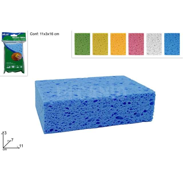 Spugna umida 11x7x3 6colori - Principale