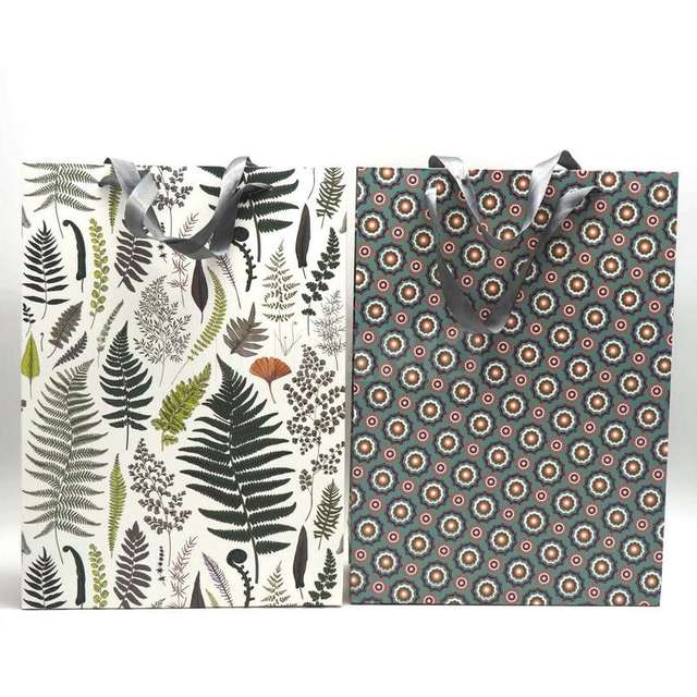 Borsa carta xxl h. 56x42x14cm. c/manici cannete' 2 ass - Principale