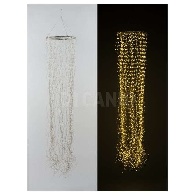 Colonna luci d40/30cm 2800 led 2 mt warm white - Principale