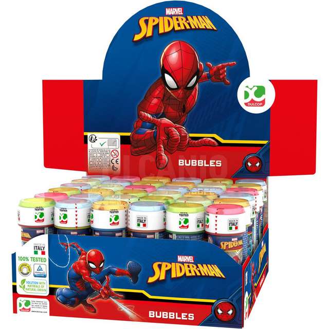 Bolle di sapone spider 60 cl. 4 assortiti - Principale
