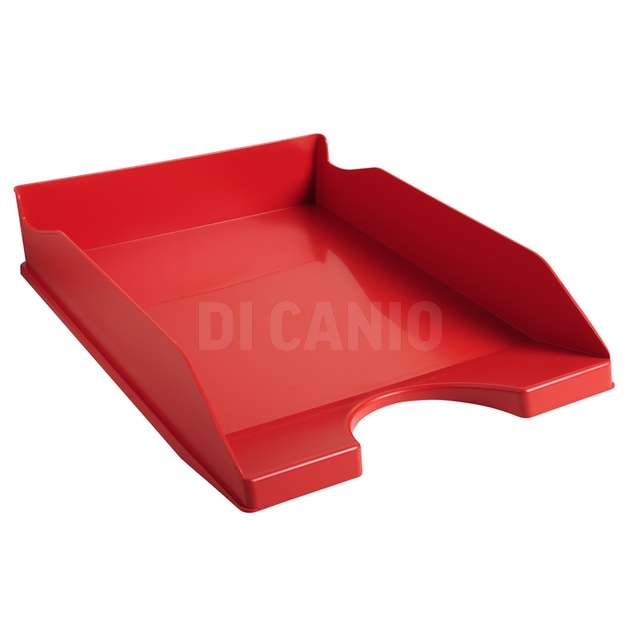 Vaschetta per corrispondenza office rosso - Principale