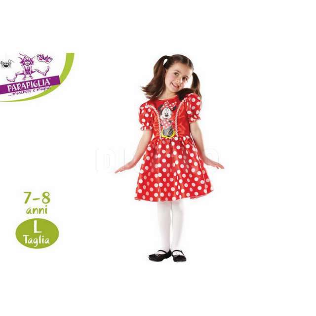 Vestito minnie 7-8 anni golden hill - Principale