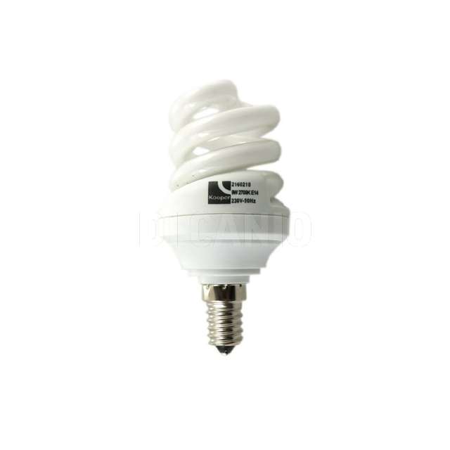 Lampada risp.energ.spirale 11w e14 luce_calda gal - Principale
