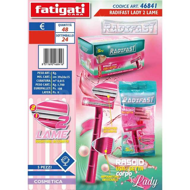 Radifast lady 2 lame 5 pz - Principale