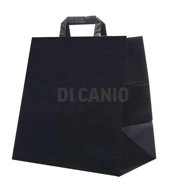 Sacchetto take away nera piatta 32+22x34 saazb0119blatap - Principale