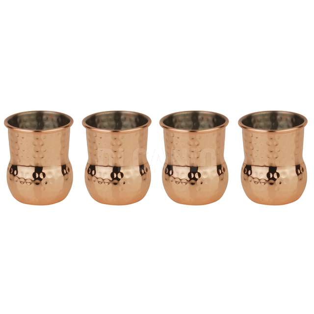 Mini tazza ml 60. conf 4 pz inox rame. - Principale