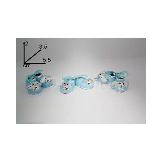 Scarpette azzurre 3ass. (36_432) due esse.-hr029-30-31- - Principale