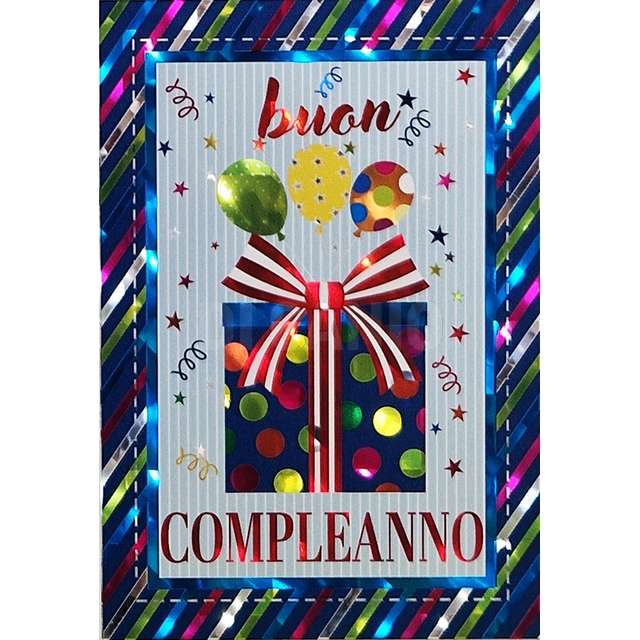 Biglietto flashcard n.054 buon compleanno - Principale