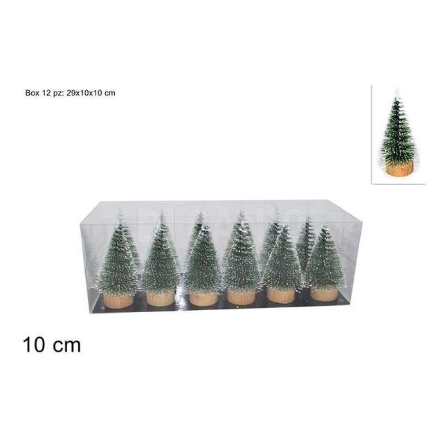 Alberi 12 pz. 10 cm. in box pvc - Principale