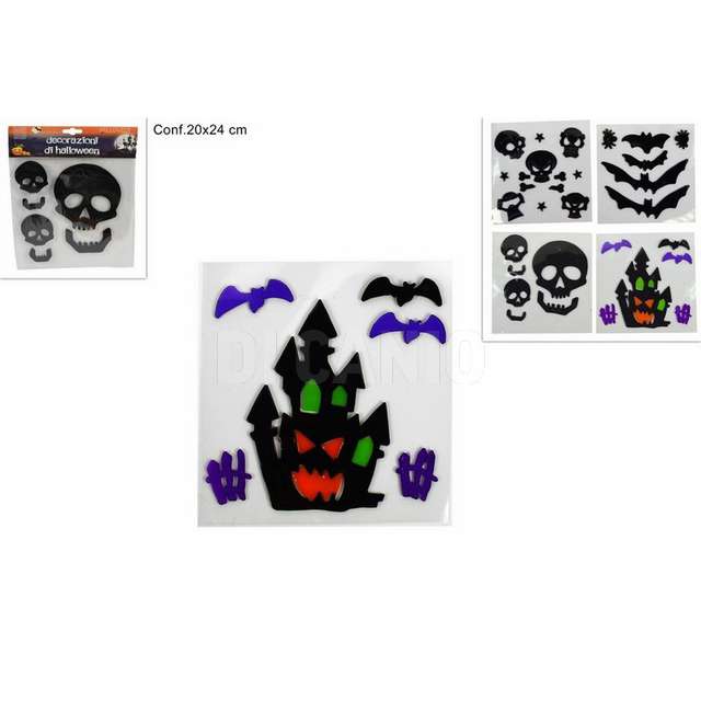Vetrofania halloween 4 ass. due esse mj000694 - Principale