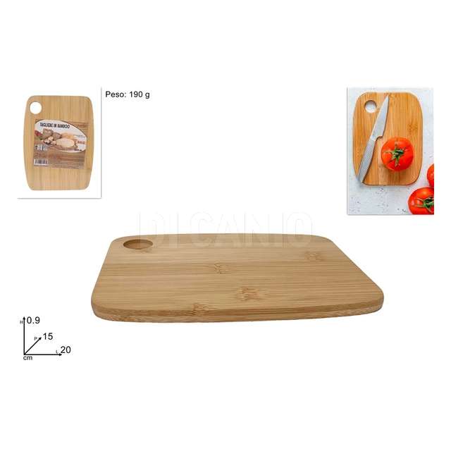 Tagliere bamboo 20x15 cm - Principale