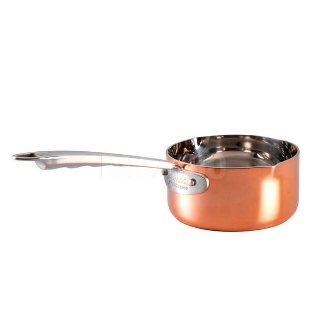 Casseruola 1 manico alta con becco dx-sx copper 4 induzione cm.12x7 2mm agnelli - Principale