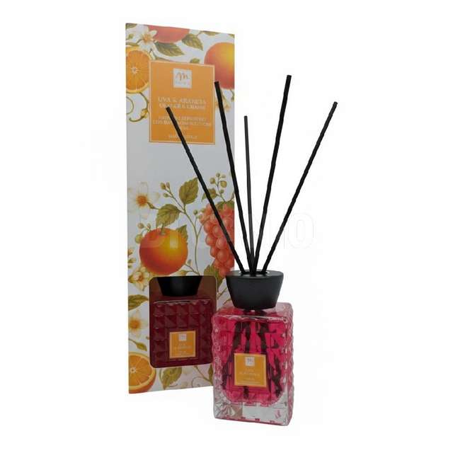 Diffusore di fragranza bottiglia prisma120 ml arancia - Principale