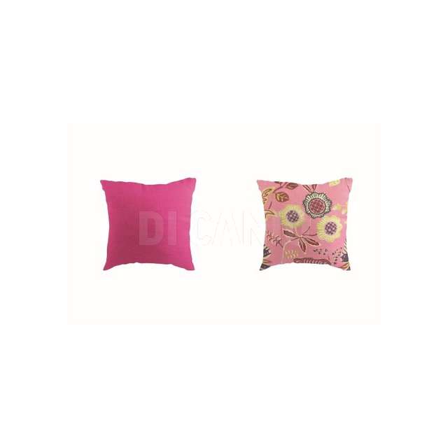 Cuscino 52x52 fuxia_fiori 2 ass.600 gr. galileo_2402002 - Principale