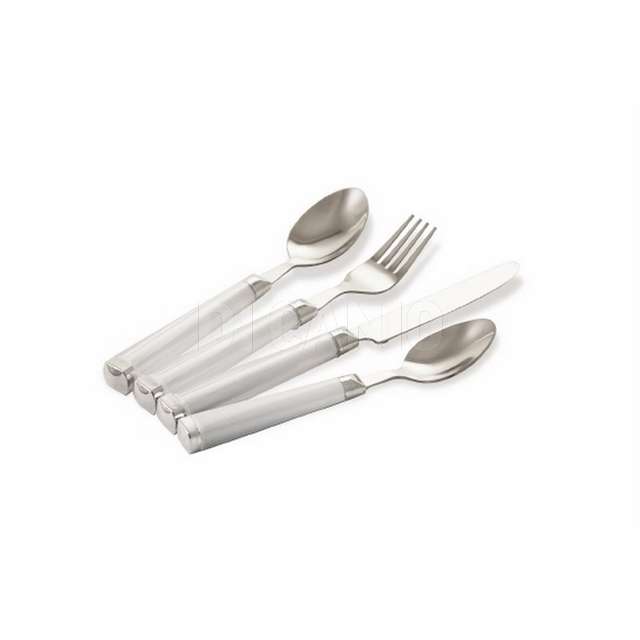 Acrilico bianco latte posate 24 pz galileo.2162011 - Principale