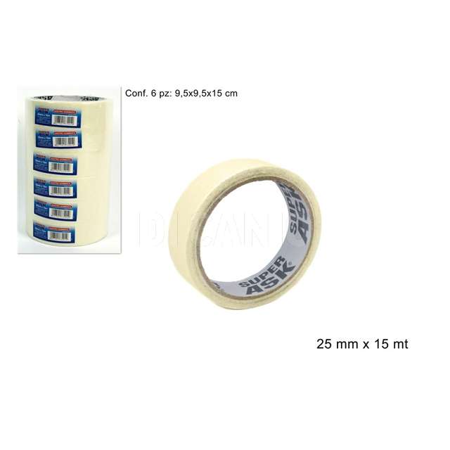 Nastro gommato mm25x15mt. - Principale