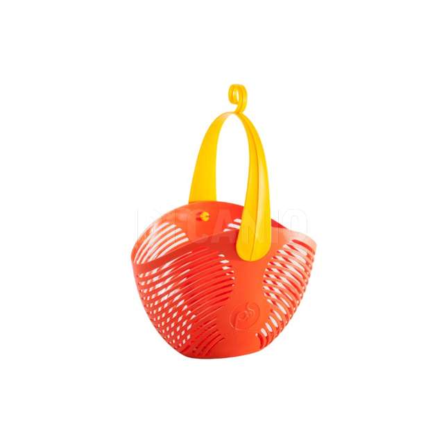 Cestino p_mollette arya arancio ecoplast - Principale